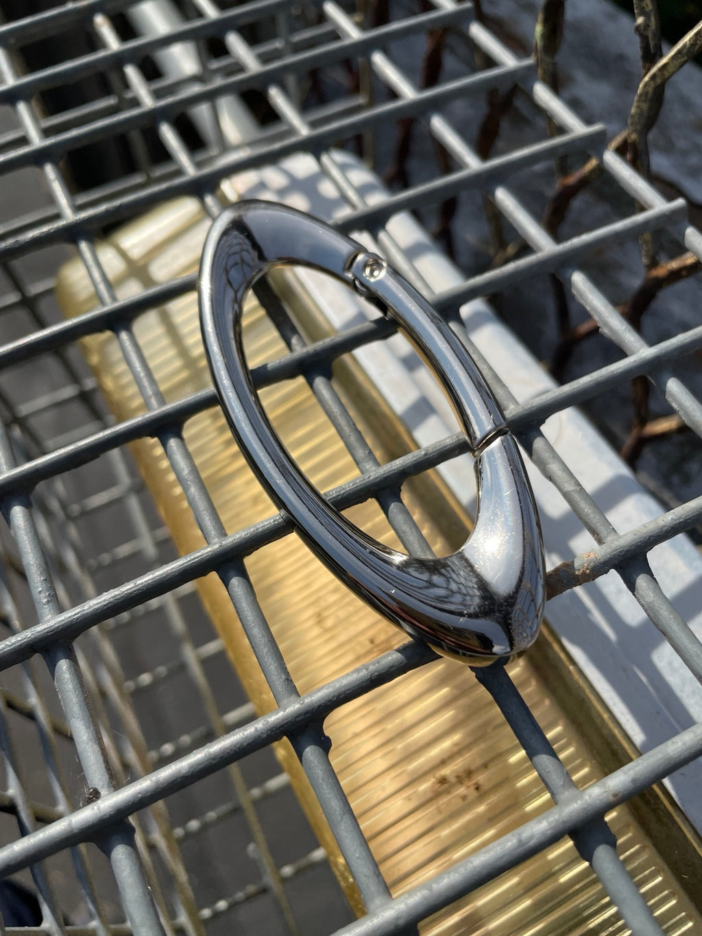 Heavyweight Stainless Steel Carabiner Key ring